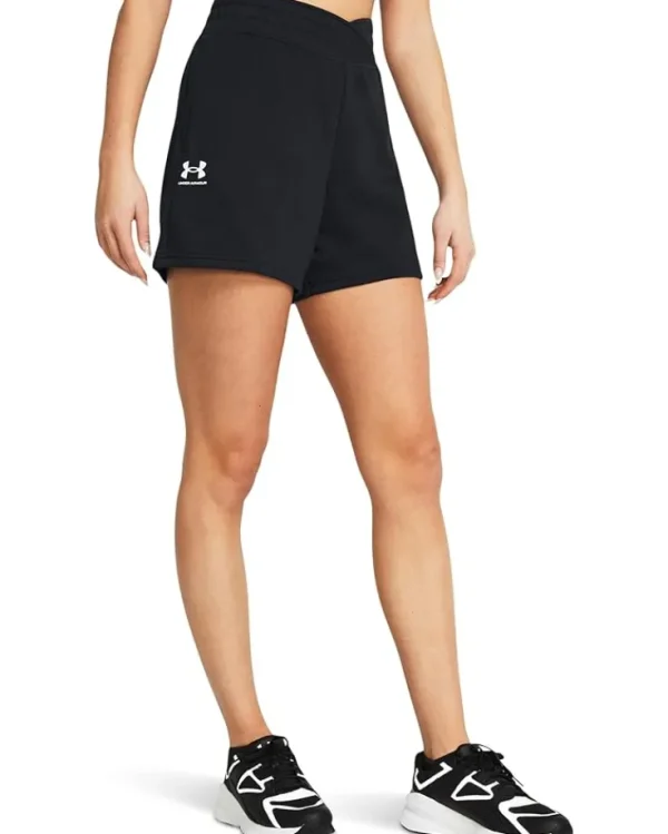 Under Armour Shorts<Rival Terry Shorts Black/White