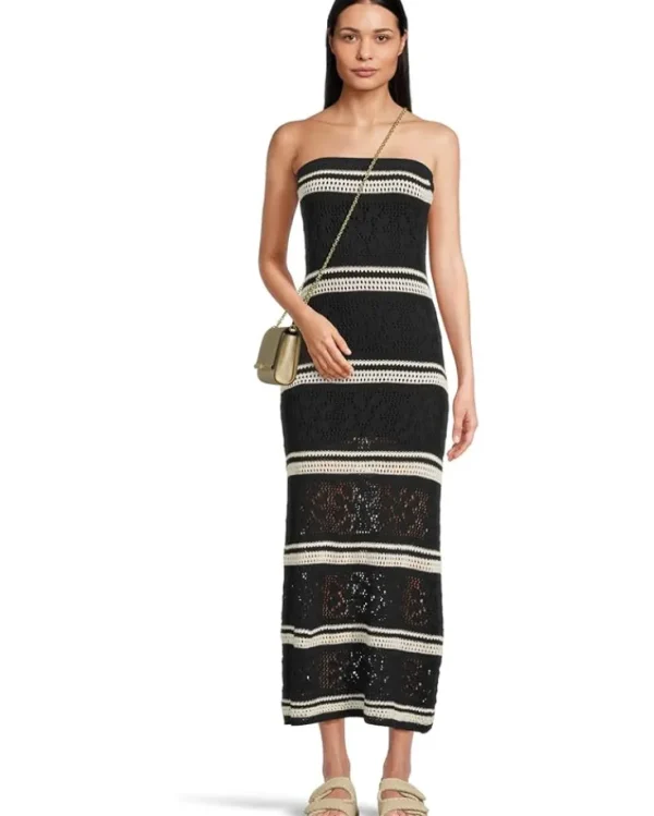 L*Space Dresses<Rosalia Dress Black/Cream