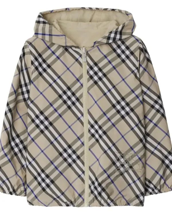Burberry Kids Coats & Jackets<Rufus Check Jacket (Little Kid/Big Kid) Lichen IP Check