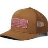 Carhartt Hats<Rugged Flex Canvas Mesh-Back 1889 Patch Cap Black