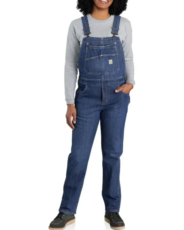 Carhartt Jumpsuits & Rompers<Rugged Flex® Relaxed Fit Denim Bib Overalls Arches