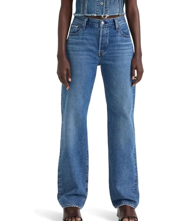 Levi's® Premium Jeans & Denim<90s 501 Ecru Booper No Damage