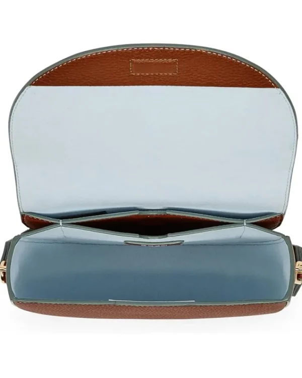 ECCO Bags<Saddle Bag Black Pebbled Leather