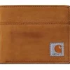 Carhartt Wallets | Bags<Saddle Leather Bifold Wallet Brown