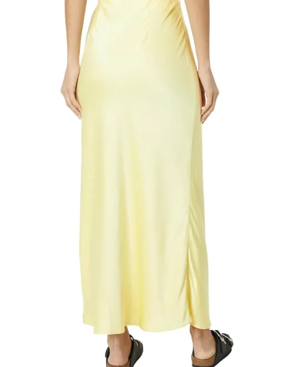 Madewell Skirts<Satin Maxi Slip Skirt Candlelight