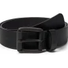 Johnston & Murphy Belts<Scored Roller Buckle Belt Black