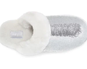 UGG Slippers<Scuffette II Mirror Ball Silver