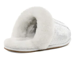 UGG Slippers<Scuffette II Mirror Ball Silver