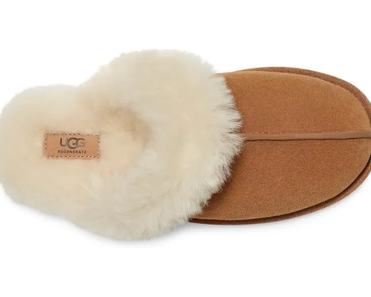 scuffette_ii_regenerate_1.webp UGG Slippers<Scuffette II Regenerate Chestnut