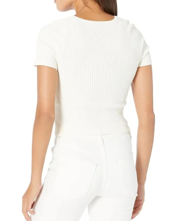Madewell Shirts & Tops<Sculpt Ottoman Tee Bright Ivory
