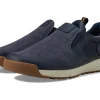 Nunn Bush Wide | Adaptive<Sedona Canvas Moccasin Toe Slip-On Comfortable Lightweight Loafer With Memory Foam Navy