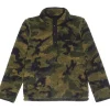 Under Armour Kids Coats & Jackets<Sherpa 1/4 Snap Pullover (Big Kid) Baroque Green