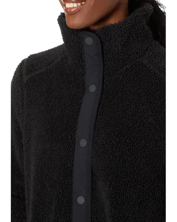 L.L.Bean Plus Size | Coats & Outerwear<Sherpa Coat Black