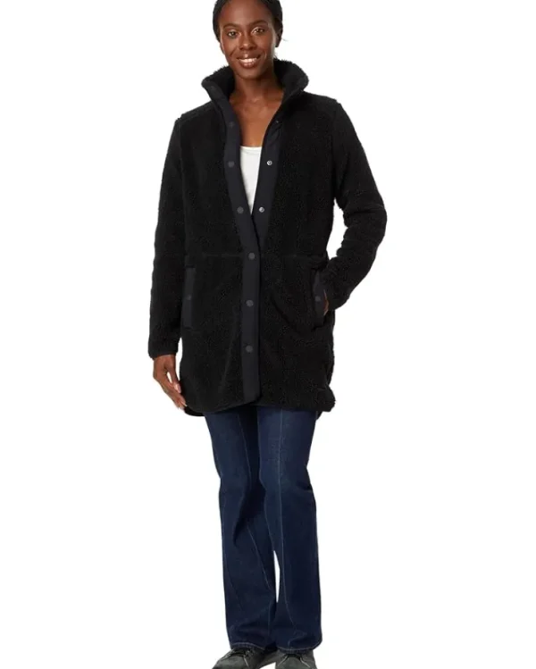 L.L.Bean Plus Size | Coats & Outerwear<Sherpa Coat Black