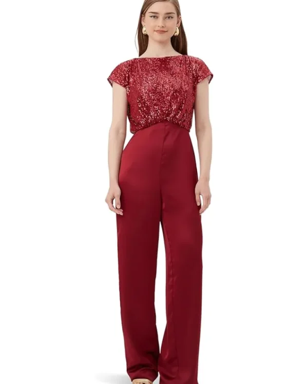 Trina Turk Jumpsuits & Rompers<Shimai 2 Jumpsuit Ruqa Red