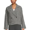 Eileen Fisher Coats & Outerwear<Short Blazer Black White