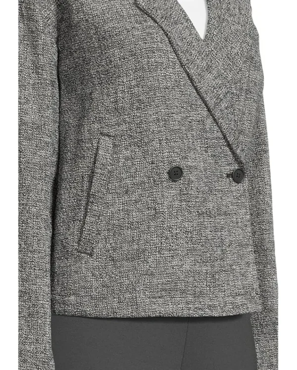 Eileen Fisher Coats & Outerwear<Short Blazer Black White