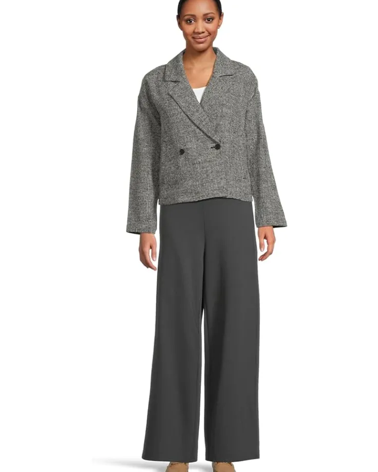short_blazer_5.webp Eileen Fisher Coats & Outerwear<Short Blazer Black White
