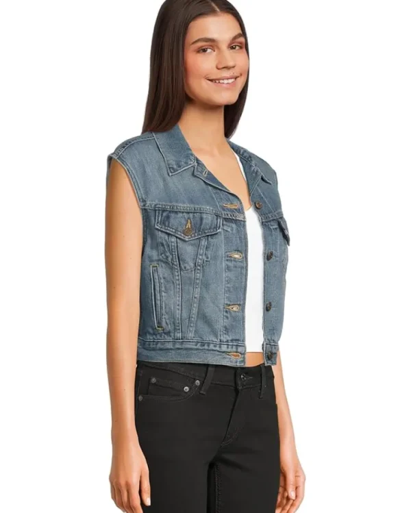 Levi's® Premium Coats & Outerwear<Shrunken 90s Vest Stop Flaxing