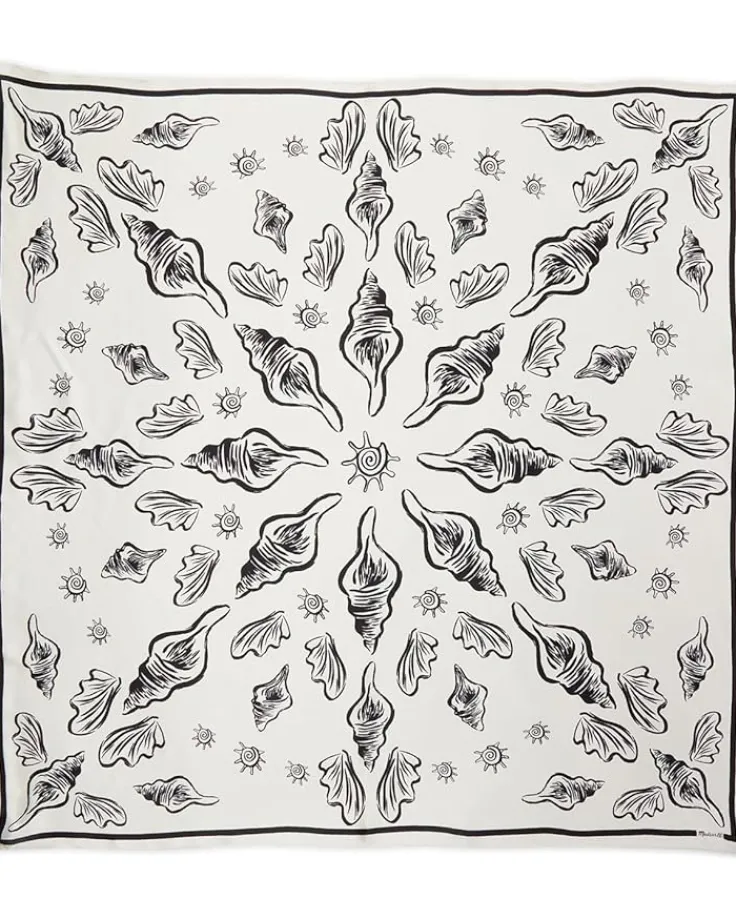 silk_bandana_1.webp Madewell Scarves<Silk Bandana Lighthouse