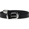 Madewell Belts<Skinny Leather Western Belt True Black