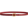 Madewell Belts<Skinny Puffy Buckle Belt Bright Ember