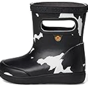 Bogs Kids Boots | Boots<Skipper II Cow (Toddler) Black/White