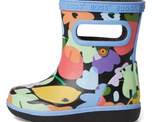 Bogs Kids Boots | Boots<Skipper II Overlap Flowers (Toddler) Black Multi