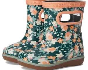 Bogs Kids Boots | Boots<Skipper II Small Floral (Toddler) Emerald Multi