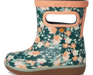 Bogs Kids Boots | Boots<Skipper II Small Floral (Toddler) Emerald Multi