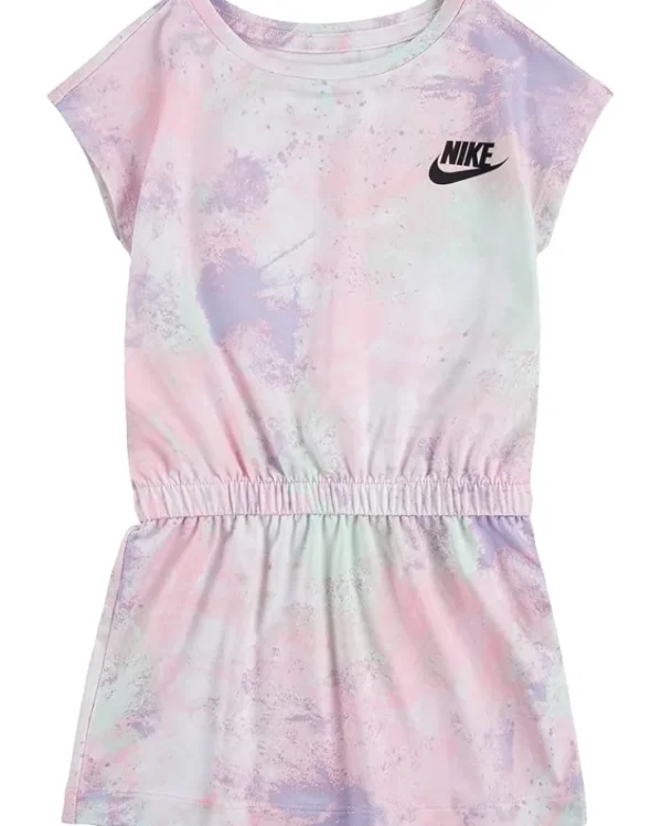 Nike Kids Dresses<Sky Dye Knit Dress (Toddler) Arctic Punch