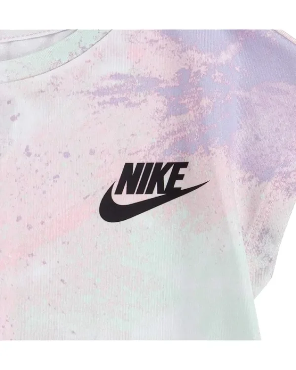 Nike Kids Dresses<Sky Dye Knit Dress (Toddler) Arctic Punch