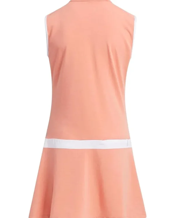 adidas Golf Kids Dresses<Sleeveless Versatile Dress (Little Kids/Big Kids) Wonder Clay Melange