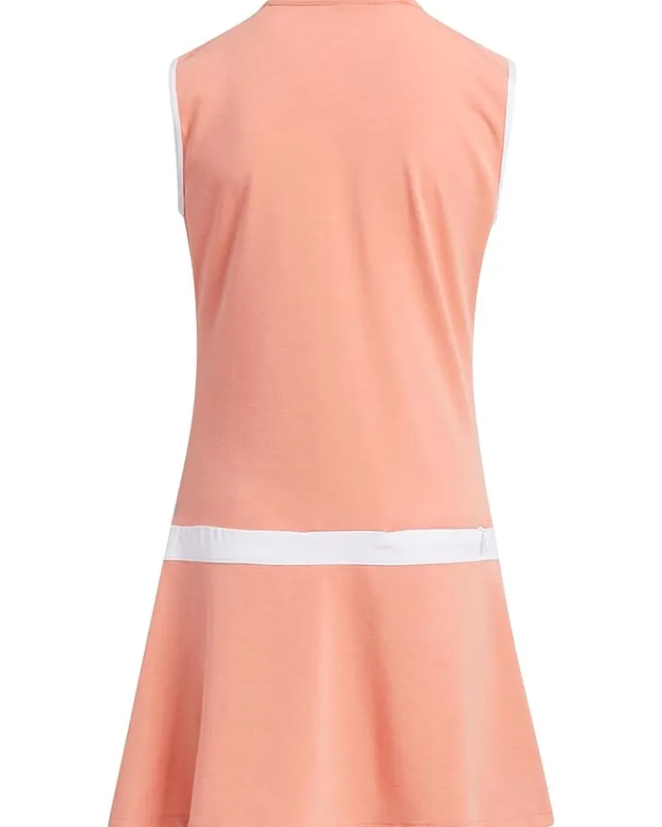sleeveless_versatile_dres_1.webp adidas Golf Kids Dresses<Sleeveless Versatile Dress (Little Kids/Big Kids) Wonder Clay Melange