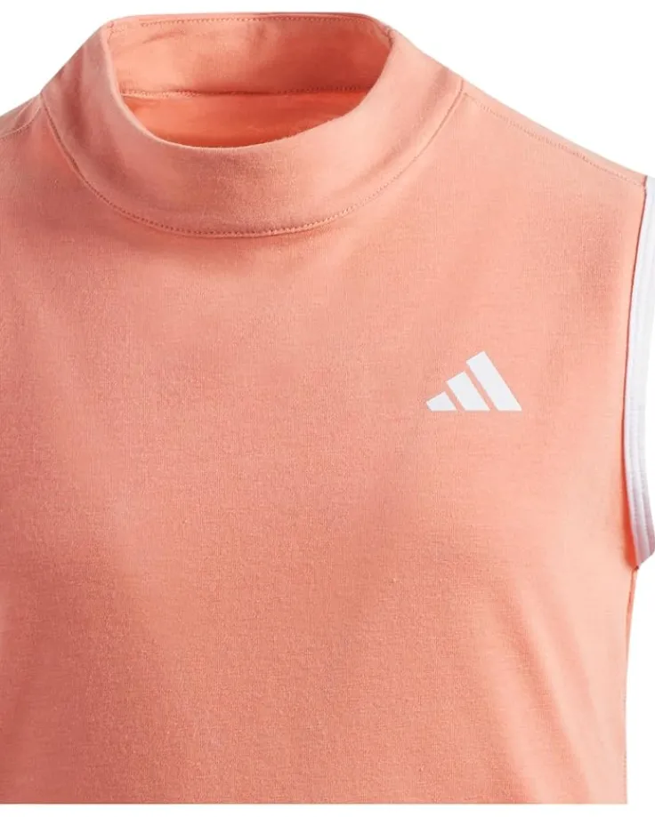 sleeveless_versatile_dres_2.webp adidas Golf Kids Dresses<Sleeveless Versatile Dress (Little Kids/Big Kids) Wonder Clay Melange