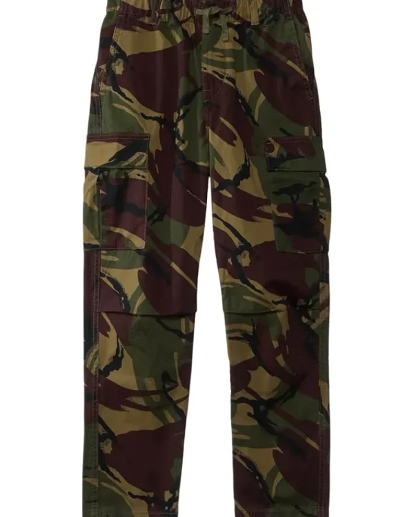 Polo Ralph Lauren Kids Pants<Slim Fit Camo Stretch Twill Cargo Pants British Elmwood Camo