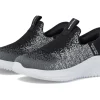 SKECHERS KIDS Adaptive<Slip-Ins-Ultra Flex 3.0 403837L (Little Kid/Big Kid) Black/Charcoal