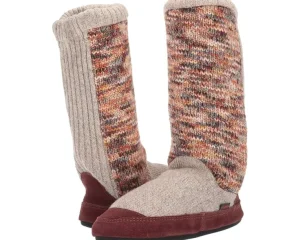 Acorn Slippers<Slouch Boot Sunset Cable Knit