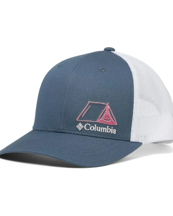 Columbia Kids Hats<Snap Back Hat (Youth) Nocturnal/White/Smiley Tent