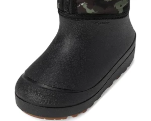 Bogs Kids Boots | Boots<Snow Shell Zip - Camo Texture (Toddler/Little Kid/Big Kid) Black Multi