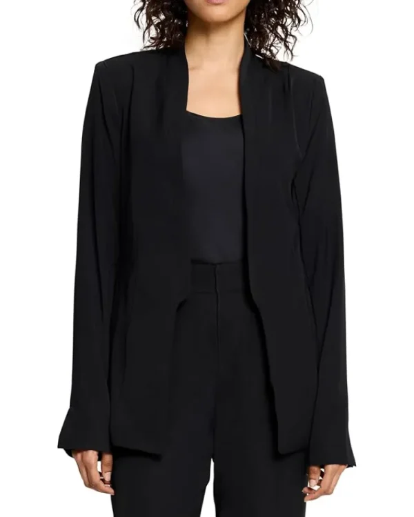 NIC+ZOE Coats & Outerwear<Social Edit Blazer Black Onyx
