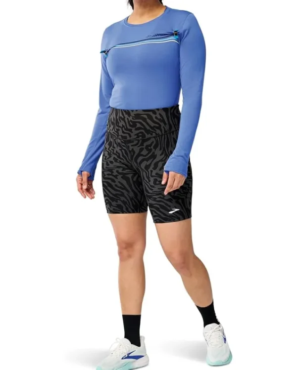 Brooks Shorts<Spark 8" Short Tights Obsidian Speedscape