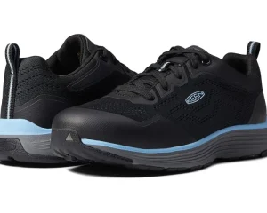 KEEN Utility Safety Shoes | Work & Safety Sneakers<Sparta II (Alloy Toe) Airy Blue/Black