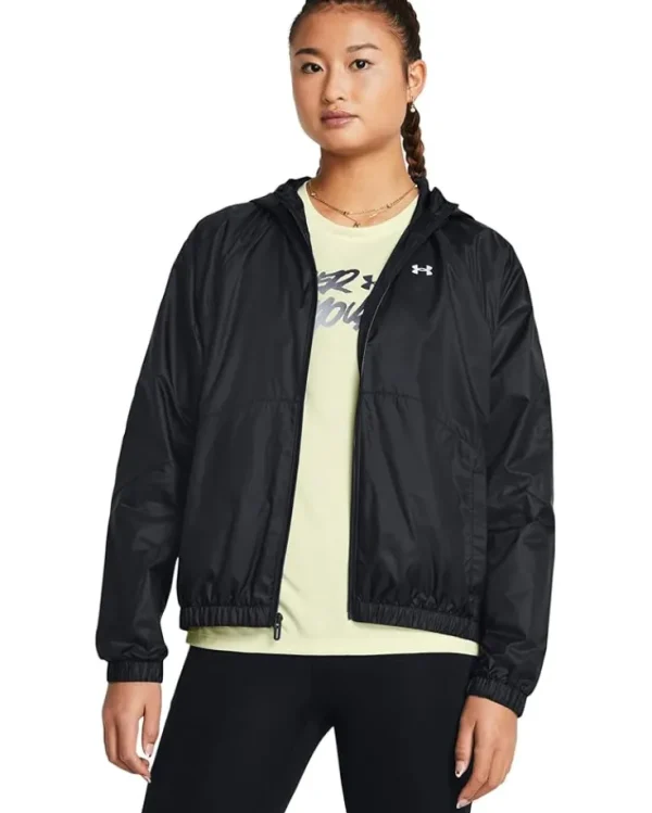 Under Armour Coats & Outerwear<Sport Windbreaker Jacket Black/White