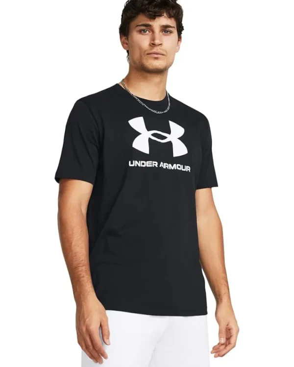 Under Armour Activewear | Shirts & Tops<Sportstyle Logo Short Sleeve T-Shirt Academy/White