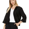 Eileen Fisher Coats & Outerwear<Stand Collar Jacket Black
