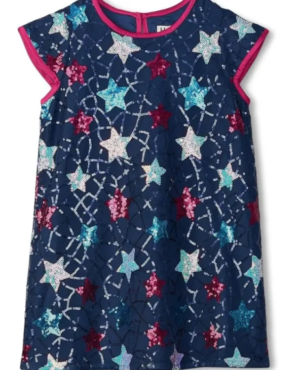 Hatley Kids Dresses<Starry Sky Cap Sleeve Party Dress (Toddler/Little Kid/Big Kid) Blue
