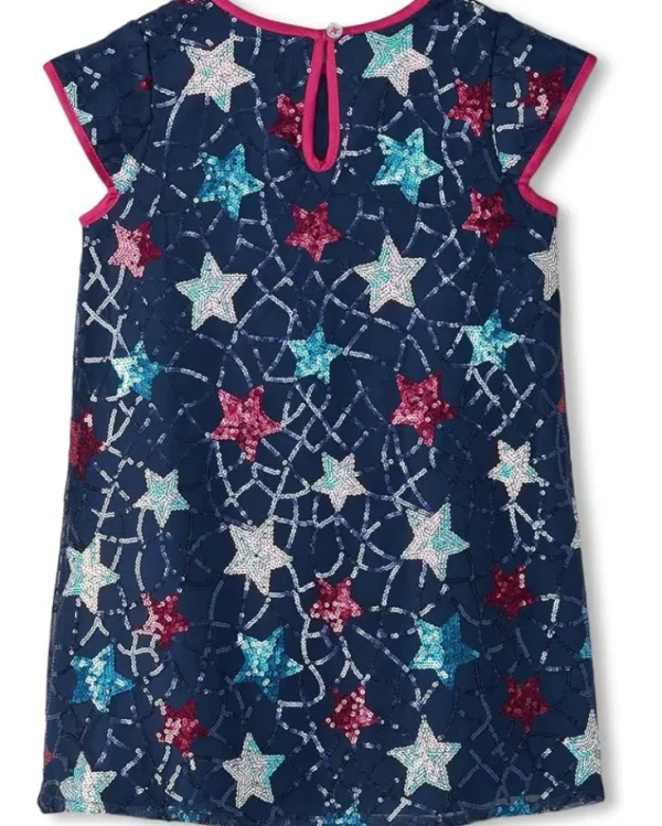 Hatley Kids Dresses<Starry Sky Cap Sleeve Party Dress (Toddler/Little Kid/Big Kid) Blue