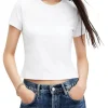 AllSaints Shirts & Tops<Stevie Tee Optic White
