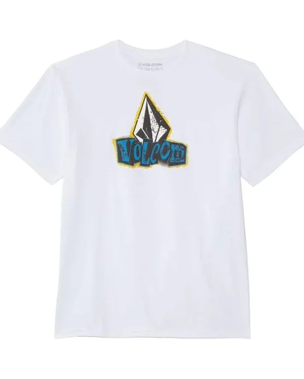 Volcom Kids Shirts & Tops<Sticker Stamp(Big Kid) Electric Green